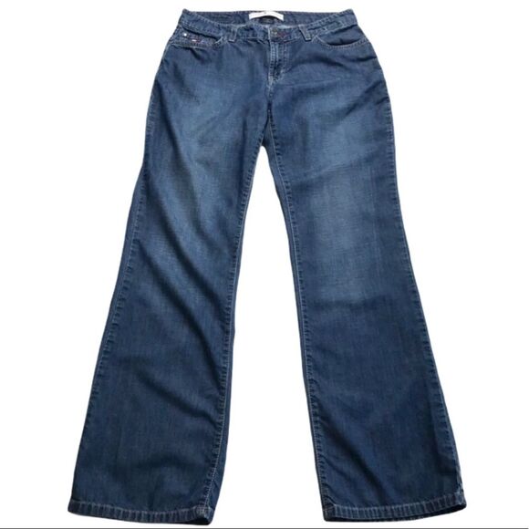 Vintage Tommy Hilfiger 2003 Ero Ero Blue Denim Jeans Y2K Sz 2 - Picture 2 of 16